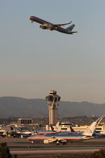 N691AA @ KLAX - American B752, N791AA departing 25R KLAX - by Mark Kalfas