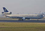 HZ-ANB @ EBBR - Taxiing to Runway 25R. - by Wilfried_Broemmelmeyer