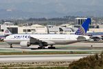 N798UA @ KLAX - United Airlines Boeing 777-222, UAL935 arriving from London- EGLL, off of 25R on TWY P - by Mark Kalfas