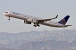 N57870 @ KLAX - United B753, N57870 departing 25R LAX - by Mark Kalfas