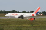F-HBXG @ LFRB - Embraer 170ST, Taxiing to rwy 07R, Brest-Bretagne airport (LFRB-BES) - by Yves-Q