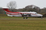 F-HETS @ LFRB - Raytheon Aircraft Company 1900D, Taxiing rwy 25L, Brest-Bretagne Airport (LFRB-BES) - by Yves-Q