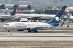 N859AM @ KLAX - AeroMexico Boeing 737-8Q8, N859AM arriving at LAX - by Mark Kalfas