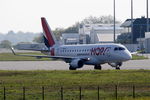 F-HBXH @ LFRB - Embraer 170ST, Taxiing to boarding area, Brest-Bretagne airport (LFRB-BES) - by Yves-Q