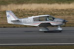 F-GIKE @ LFRB - Robin DR-400-140B Major, Landing rwy 07R, Brest-Bretagne airport (LFRB-BES) - by Yves-Q