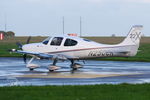 N250CK @ EGSH - Just landed at Norwich. - by Graham Reeve