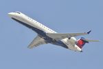 N607SK @ KLAX - SkyWest/Delta Connection Bombardier CRJ-702, N607SK departing LAX - by Mark Kalfas