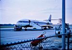 N1009U @ KCLE - United Airlines SE-210 Caravelle VI-R, N1009U on the ramp at CLE - by Mark Kalfas