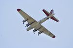 N5017N @ KOSH - Aluminum Overcast, B-17G-105-VE, s/n 44-85740, N5017N overhead at OSH - by Mark Kalfas