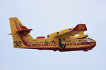 F-ZBFS @ LFOA - Canadair CL-415, Take off rwy 06, Avord Air Base 702 (LFOA) Open day 2016 - by Yves-Q