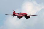 G-ACSS @ EGSU - G-ACSS 1934 DH88 Comet Flying Legends Duxford - by PhilR