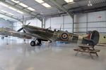G-PMNF @ EGKB - TA805 (G-PMNF) 1944 VS Spitfire lX RAF Heritage Hangar Biggin Hill - by PhilR