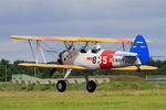 F-AZXN @ LFOA - Boeing A75N1 (PT-17), On display, Avord Air Base 702 (LFOA) Open day 2016 - by Yves-Q