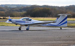 G-CECJ @ EGFH - Resident Super Ximango motor-glider returning to base. - by Roger Winser