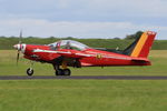 ST-34 @ LFOA - Belgian Red Devil Team SIAI-Marchetti SF-260M, Taxiing to holding point rwy 24, Avord Air Base 702 (LFOA) Open day 2016 - by Yves-Q