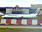 EI-CXK @ EGKK - EI-CXK 1992 Boeing 737-400 Transaero LGW - by PhilR