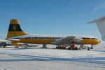 G-AOVT @ EGSU - Parked at Duxford in the snow.