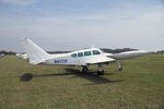 N4173T @ EGHP - N4173T 1965 Cessna 320D Skynight Popham - by PhilR