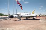 56-1134 @ KTUS - 56-1134 USAF Convair F-102A Delta Dagger Kurth Memorial Airpark Tuscon - by PhilR