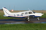 G-SEJW @ EGSH - Now with a dark blue under side. - by Graham Reeve