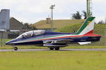 MM55053 @ LFOA - Aermacchi MB-339PAN, N°7 of Frecce Tricolori Aerobatic Team 2016, Taxiing, Avord Air Base 702 (LFOA) Open day 2016 - by Yves-Q