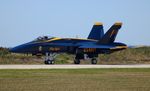 163485 @ KBKL - F-18 A-D Blue Angels zx - by Florida Metal