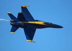 163737 @ KBKL - F-18 A-D Blue Angels zx - by Florida Metal