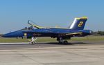 163766 @ KNIP - F-18 A-D Blue Angels - by Florida Metal