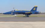 163768 @ KNIP - F-18 A-D Blue Angels zx - by Florida Metal