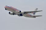 N355AA @ KLAX - American Boeing 767-323/ER, N355AA departing LAX - by Mark Kalfas