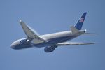 N212UA @ KLAX - United Boeing 777-222,N212UA departing 25R LAX - by Mark Kalfas