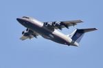 N292UE @ KLAX - Air Wisconsin /United Express British Aerospace BAe.146-200A, N292UE departing 25R LAX - by Mark Kalfas