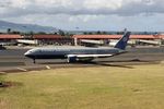 N673UA @ OGG - United Airlines Boeing 767-322, N673UA taxiing out at OGG. - by Mark Kalfas