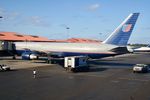 N673UA @ PHOG - United Airlines Boeing 767-322, N673UA at the gate,  Kahului Airport, Kahului, Hawaii - by Mark Kalfas