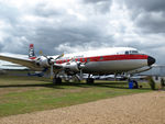 G-APSA @ EGBE - G-APSA 1958 DC-6A Airbase Coventry - by PhilR