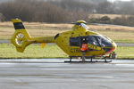 G-WPDC @ EGFH - Visiting helicopter operated by National Grid. - by Roger Winser