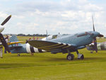 G-MKXI @ EGSU - G-MKXI 1944 VS Spitfire PRXI Duxford - by PhilR