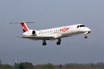 F-GRGJ @ LFRB - Embraer EMB-145EU, On final rwy 07R, Brest-Bretagne airport (LFRB-BES) - by Yves-Q