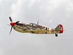 G-BWUE @ EGSU - G-BWUE 1949 HA-1112-M1L Buchon C.4K-102 G-BWUE Flying Legends Duxford - by PhilR