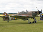 G-HURI @ EGSU - G-HURI 'Z5140' 1942 Hawker Hurricane XIIa Flying Legends Duxford - by PhilR