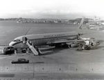N368WA @ EGPK - N368WA 1967 Boeing 707-300C World Airways Prestwick - by PhilR