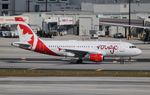 C-FYNS @ KMIA - Rouge A319 zx - by Florida Metal