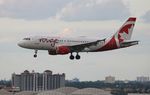 C-GBHY @ KFLL - Rouge A319 zx - by Florida Metal