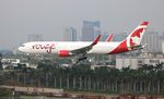 C-GHLV @ KFLL - Rouge 767-300 zx - by Florida Metal
