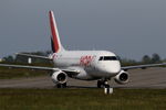 F-HBXA @ LFRB - Embraer 170LR, Taxiing, Brest-Bretagne Airport (LFRB-BES) - by Yves-Q