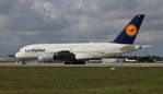 D-AIMB @ KMIA - Lufthansa A380 zx - by Florida Metal