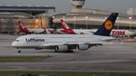 D-AIMG @ KMIA - Lufthansa A380 zx - by Florida Metal