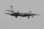 M-MEVA @ LFRB - Cessna 560 Citation Ultra, On final rwy 07R, Brest-Bretagne airport (LFRB-BES) - by Yves-Q