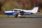 G-CLGA @ EGLK - Piper PA-28-161 Cherokee Warrior II at Blackbushe. Ex N8275V - by moxy