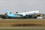 F-HREV @ LFPO - Airbus A350-941, Landing rwy 06, Paris Orly airport (LFPO-ORY) - by Yves-Q